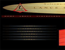 Tablet Screenshot of lancecarsonsurfboards.com